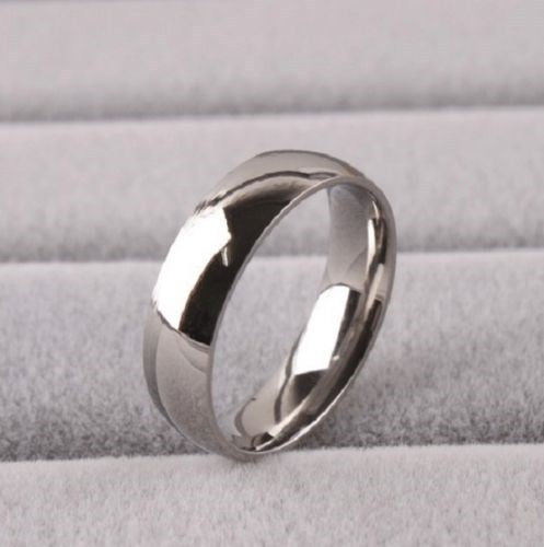 USA Seller 7mm Titanium Comfort Fit Plain Rings Wedding Band Size 6-15 RT005