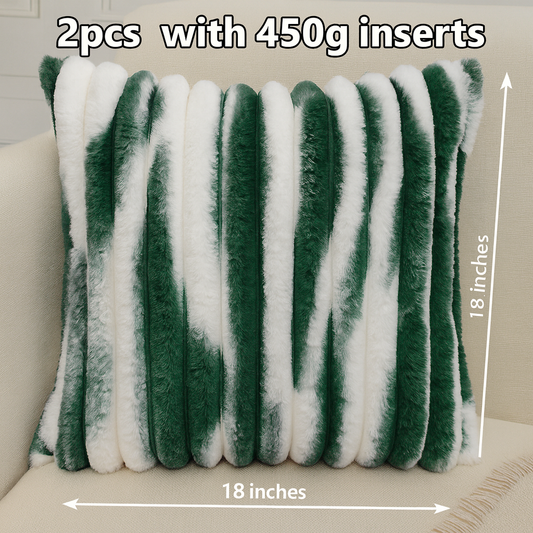 18x18 blue decorative throw pillow by fancy & stacy