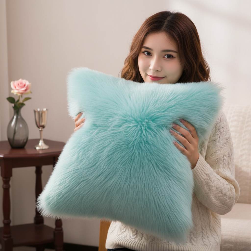 18x18 throw pillow with 450g insert by fancy & stacy