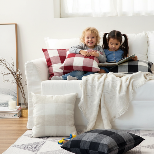 Throw pillow cover by fancy & stacy home decor