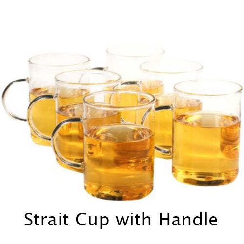 6 Cups with Handles