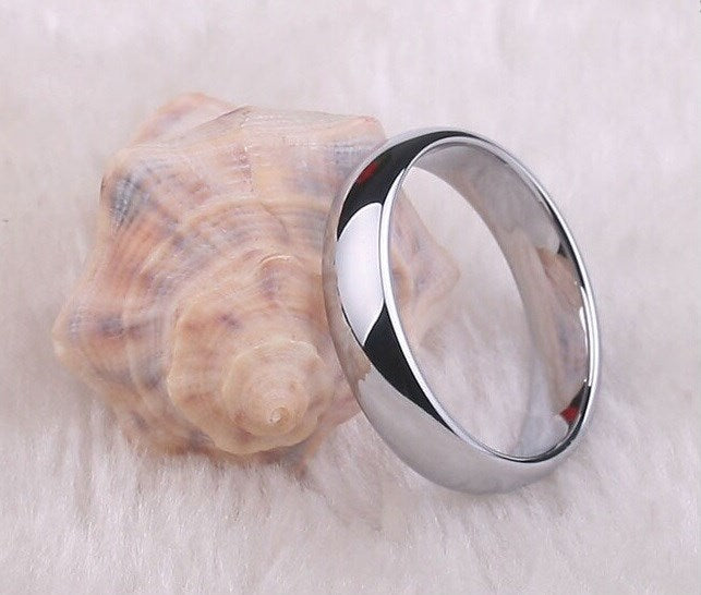 USA Seller 3mm Titanium Comfort Fit Plain Rings Wedding Band Size 4-13 RT008