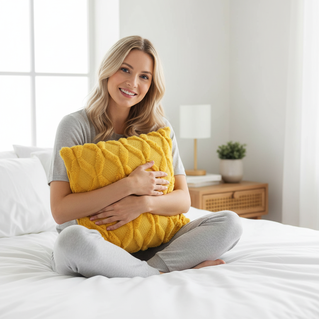 Decorative throw pillow by fancy & stacy