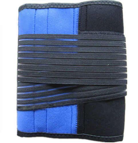 Deluxe double pull neoprene lumbar support belt lower back support brace exercise belt 9 sizes from S to 6XL