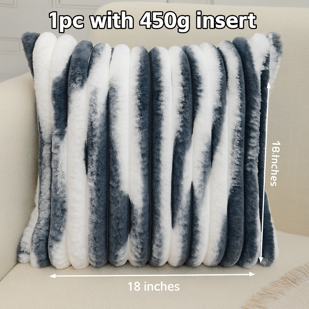 18x18 decorative throw pillow by fancy & stacy