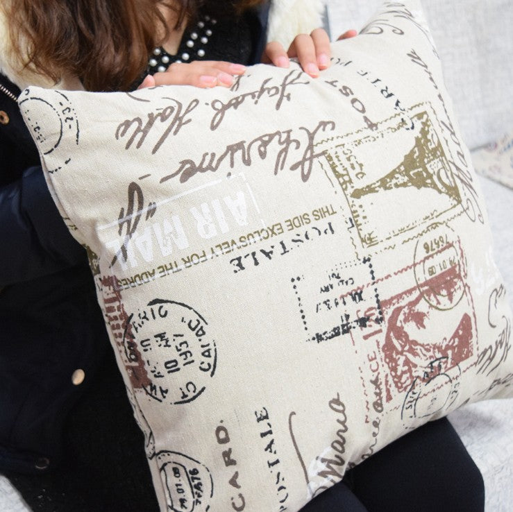 Vintage throw pillow cover by fancy & stacy home decor