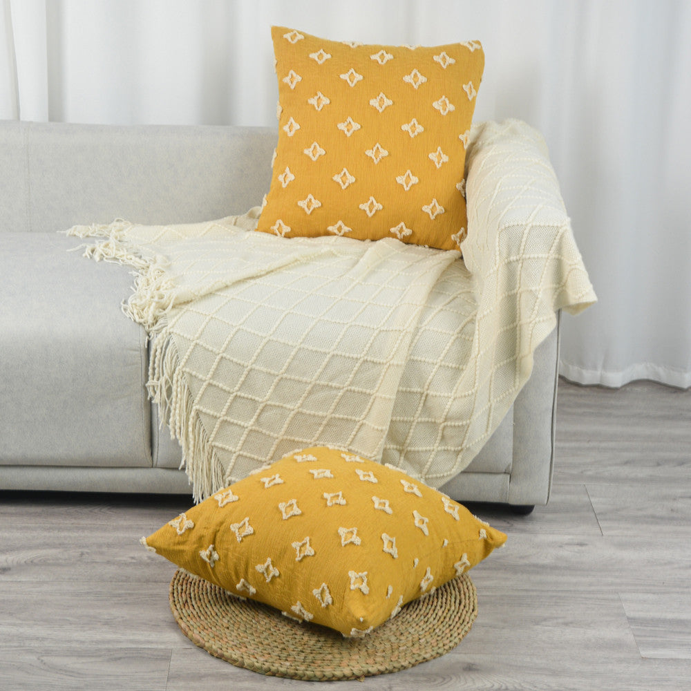 2x17 red decorative throw pillow by fancy & stacy