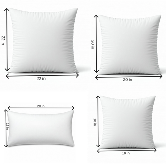 Inserts, 4 size options