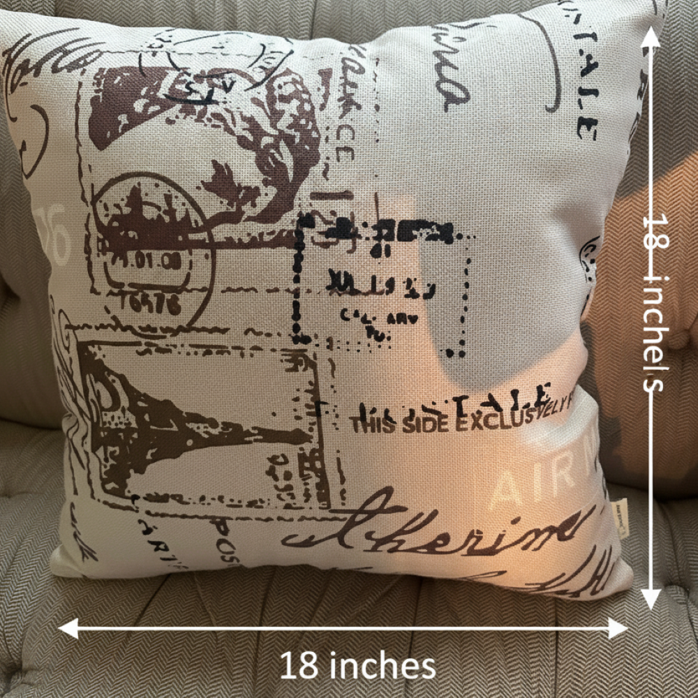 18x18 2-piece pillow cover set by fancy & stacy