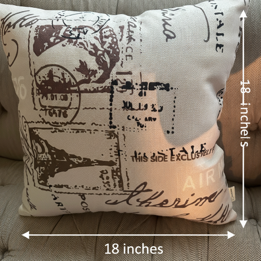 18x18 2-piece pillow cover set by fancy & stacy