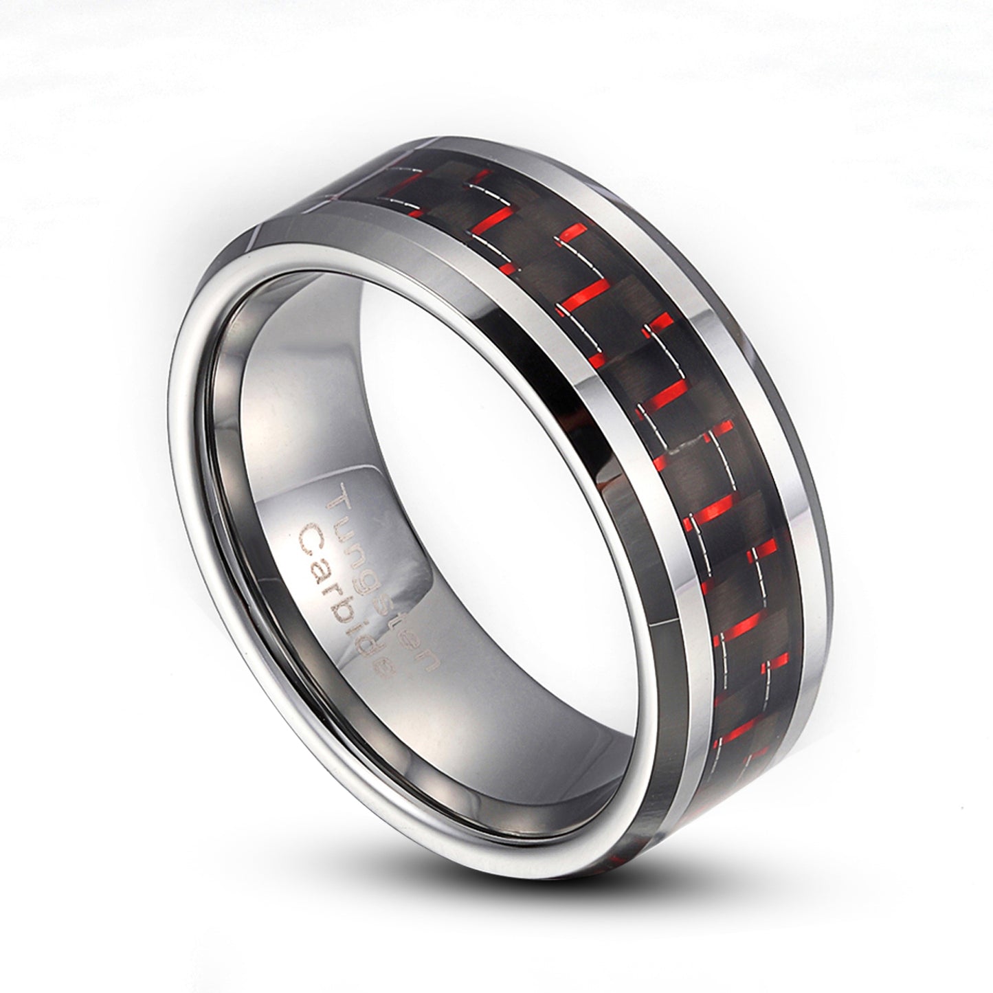 ok Tungsten Wedding Ring Men's Anniversary Band Comfort Fit Jewelry Size 7-14 HT8