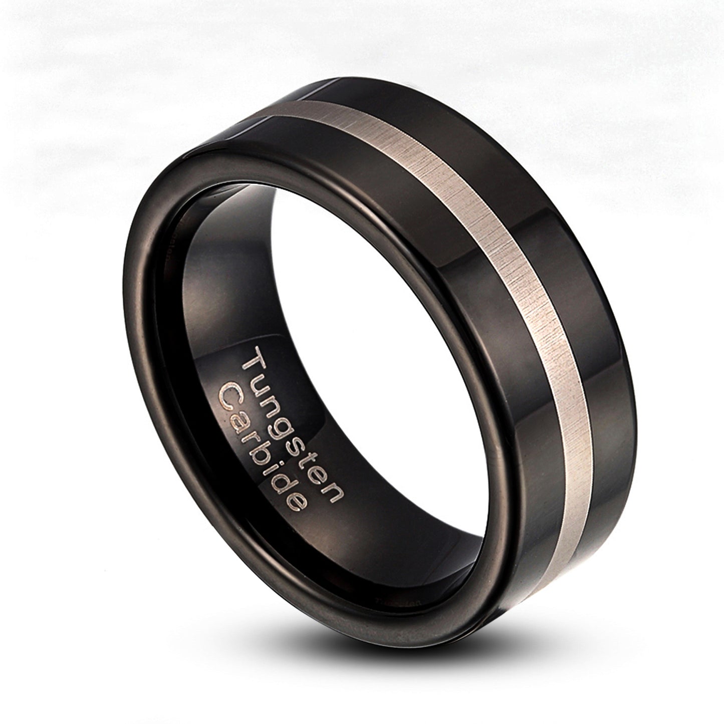 ok Tungsten Wedding Ring Men's Anniversary Band Comfort Fit Jewelry Size 7-14 HT8