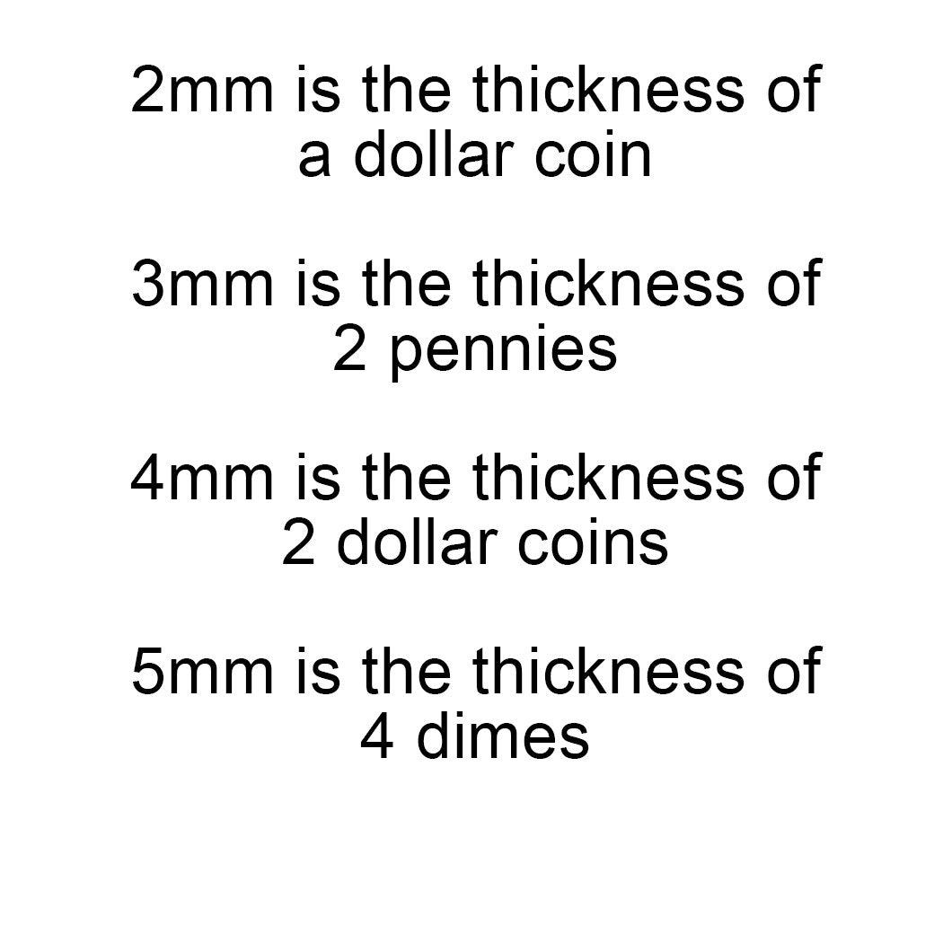 2mm-5mm 925 Sterling Silver Plain Band  Rings  Size2.5-12.5 HY1 USA Seller