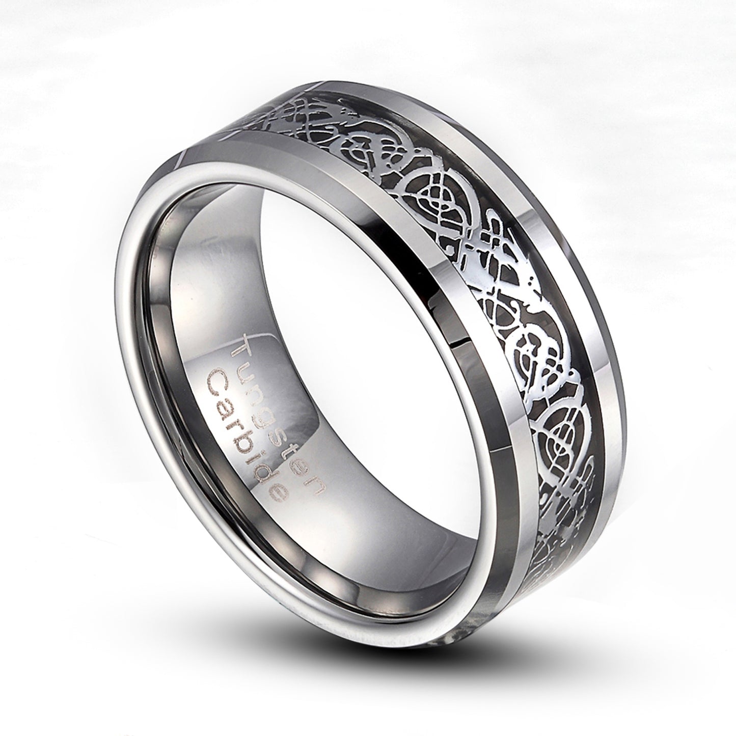 ok Tungsten Wedding Ring Men's Anniversary Band Comfort Fit Jewelry Size 7-14 HT8