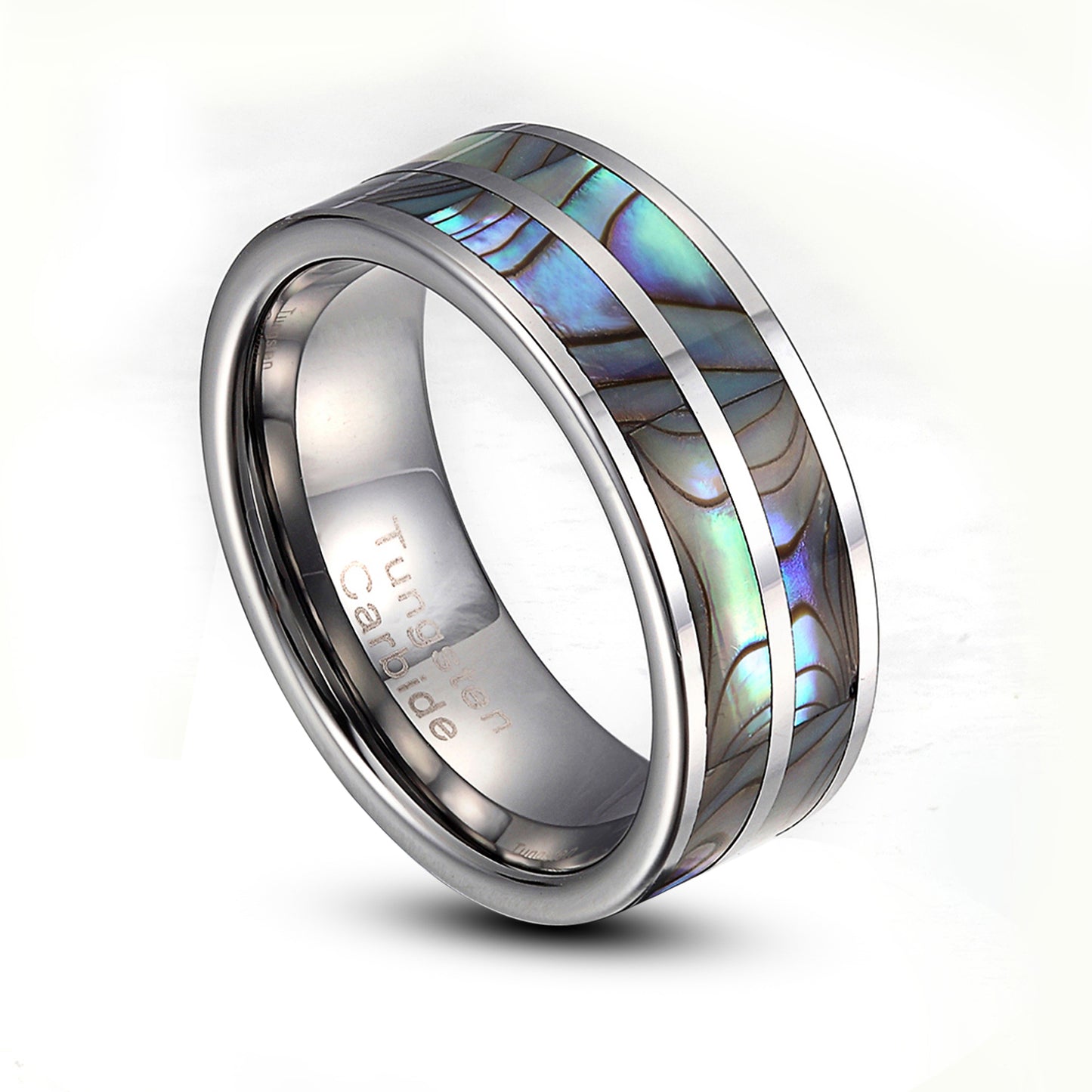 ok Tungsten Wedding Ring Men's Anniversary Band Comfort Fit Jewelry Size 7-14 HT8