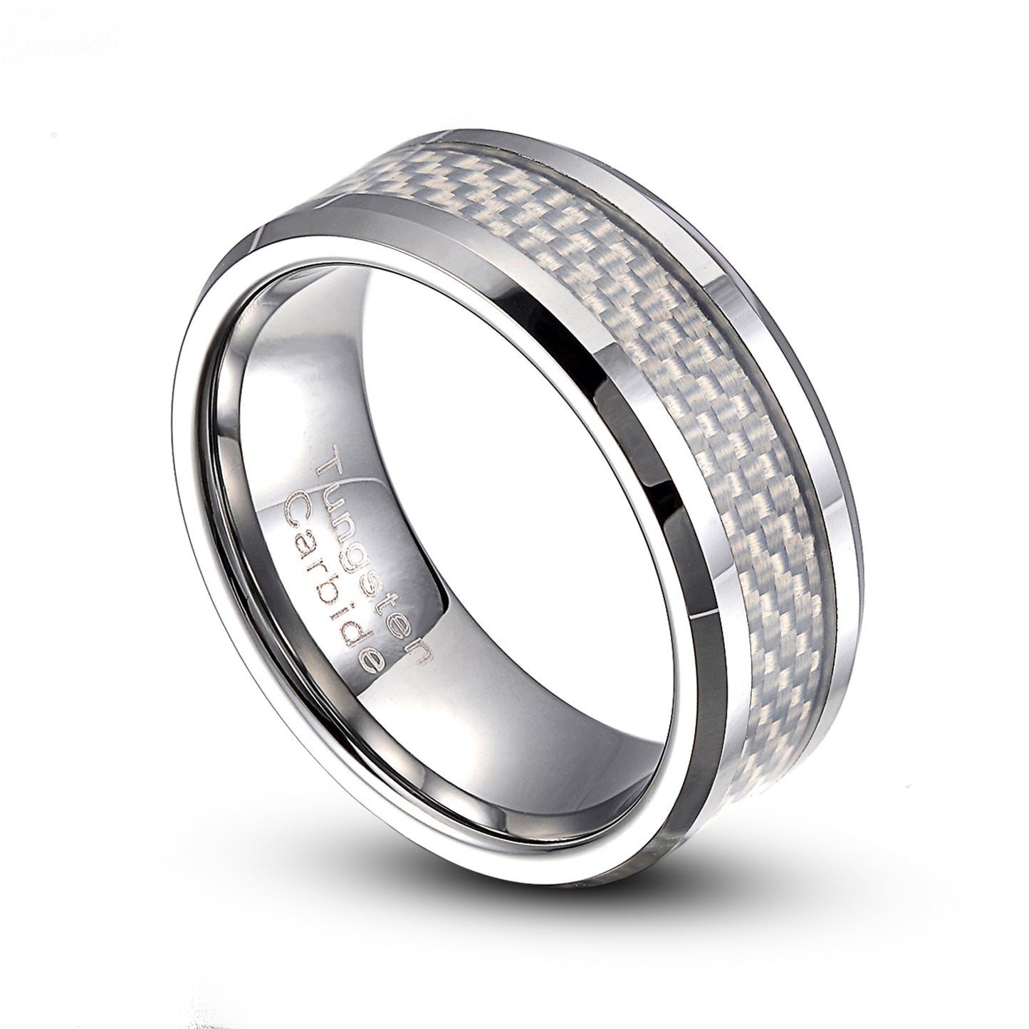 ok Tungsten Wedding Ring Men's Anniversary Band Comfort Fit Jewelry Size 7-14 HT8