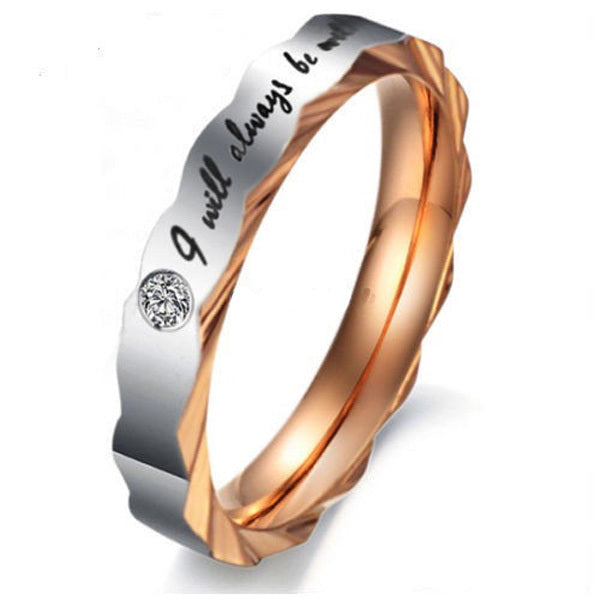 US Seller Stainless Steel Comfort Fit Wedding Bands Promise Ring Size 5-14 HS20