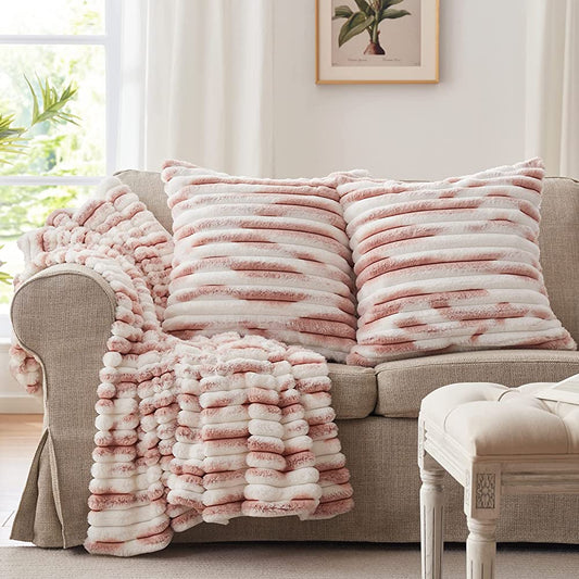 18x18 blue decorative throw pillow by fancy & stacy