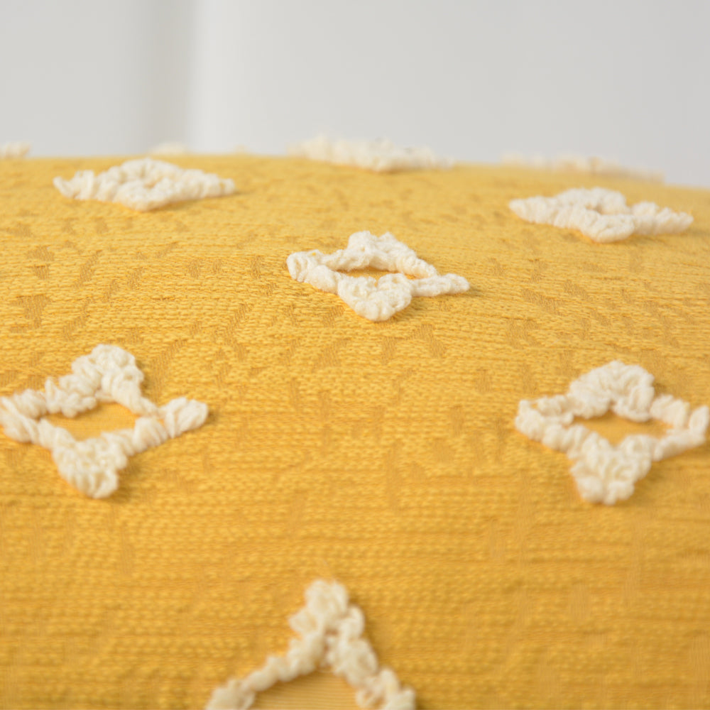 20x20 red throw pillow with 450g insert by fancy & stacy