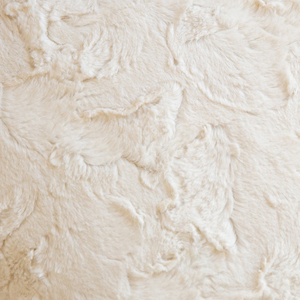 2-piece fur decorative pillow bundle by fancy & stacy