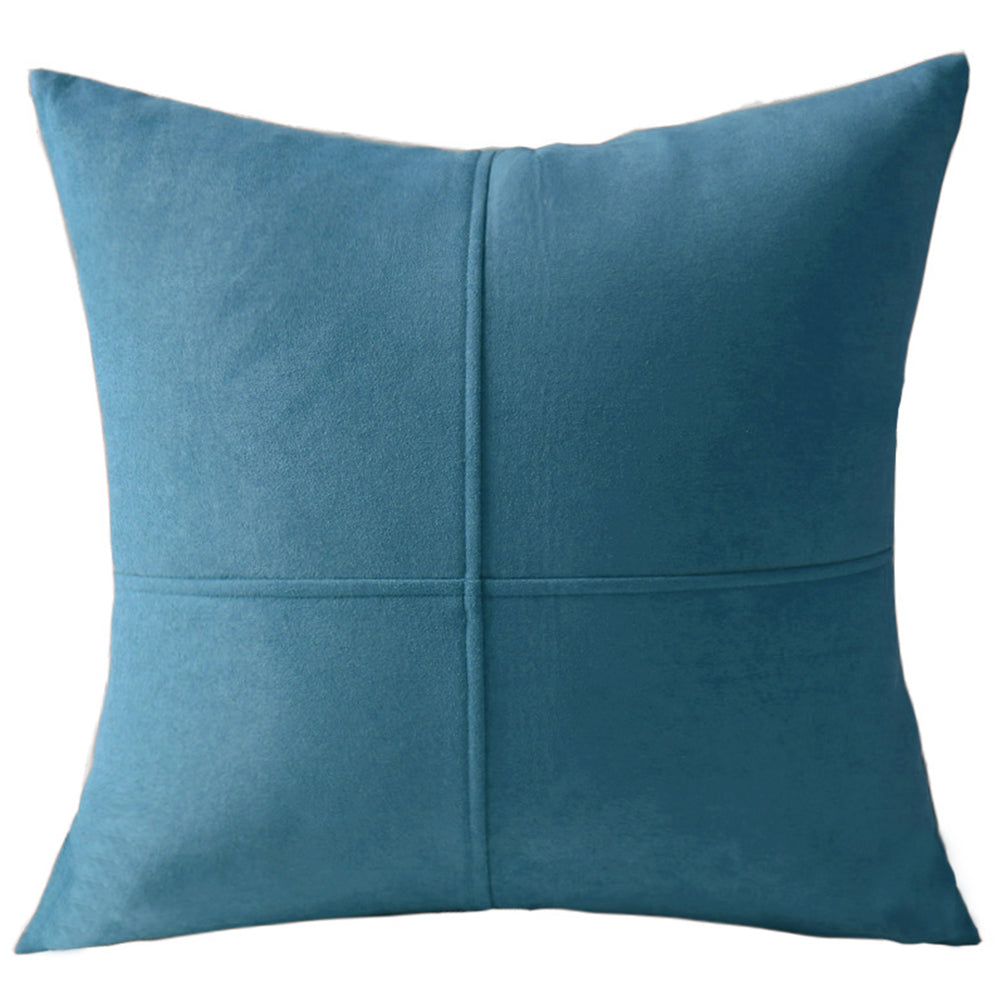 Decorative throw pillow blue 12x20  with insert by fancy & stacy