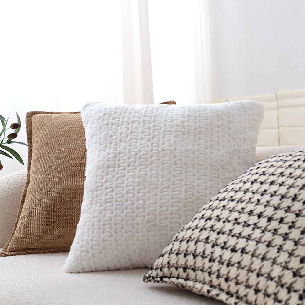 18x18 decorative throw pillow by fancy & stacy