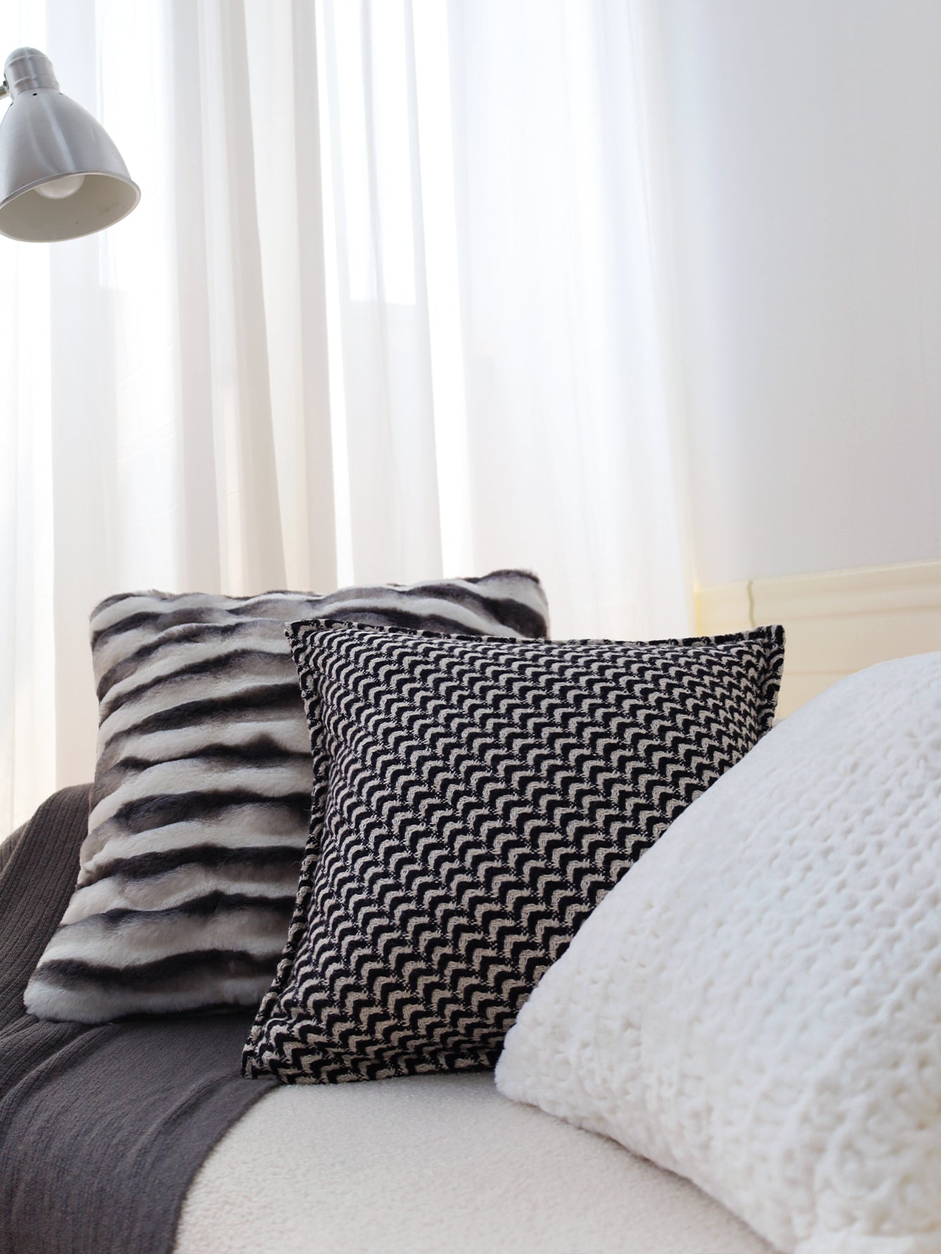 2-piece decorative pillow bundle by fancy & stacy