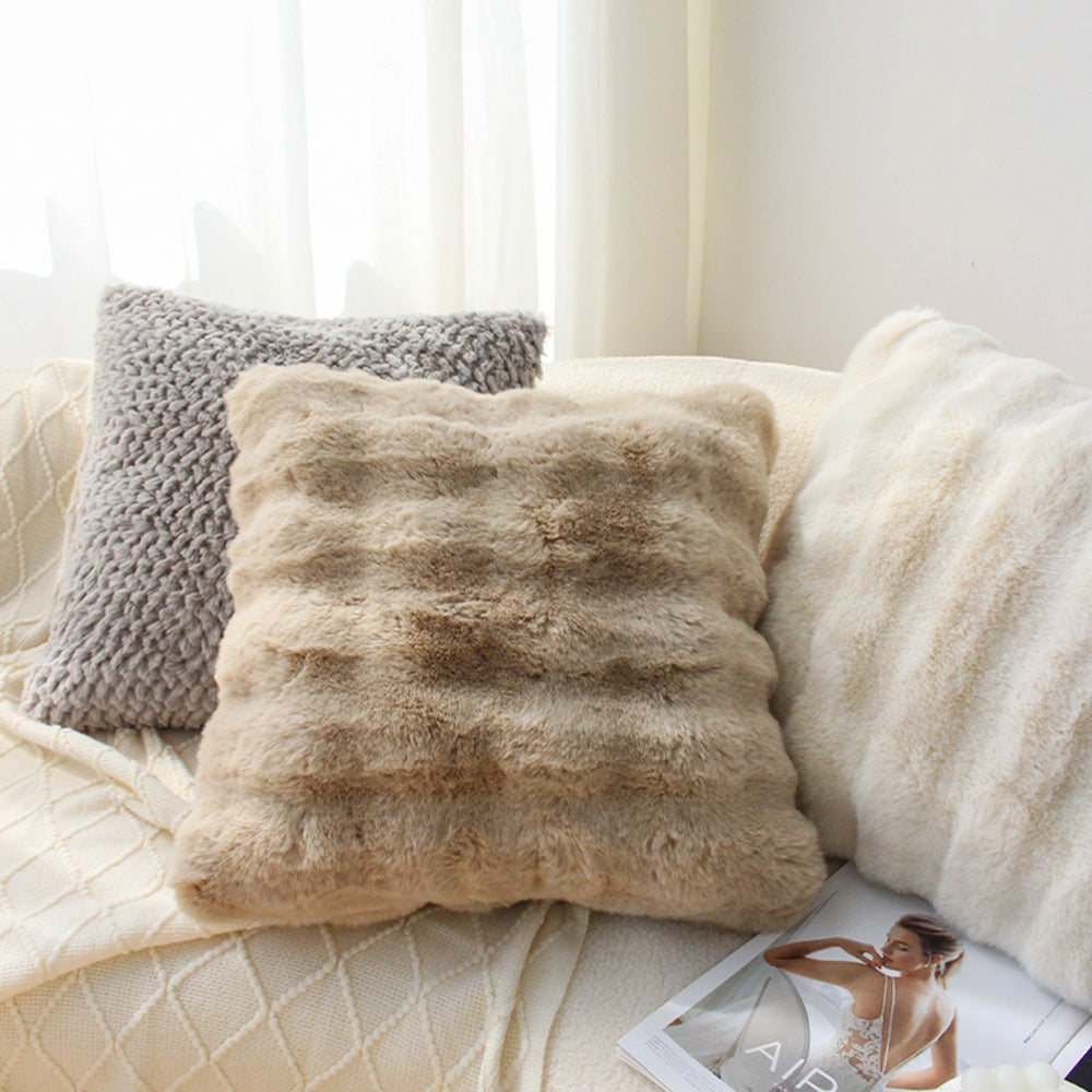 18x18 decorative throw pillow by fancy & stacy