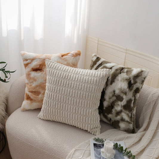 18x18 decorative throw pillow by fancy & stacy