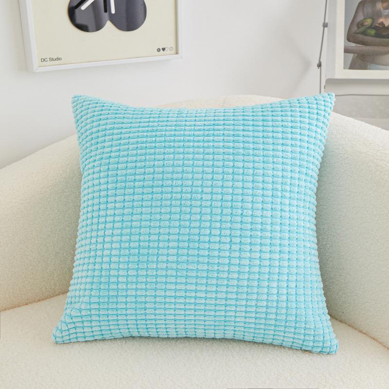 3-Piece Coordinated Pillow Cover & Insert Bundle – Pillow Covers AND Inserts  3 blues size 18x18 and 20x20 inches – Fancy & Stacy