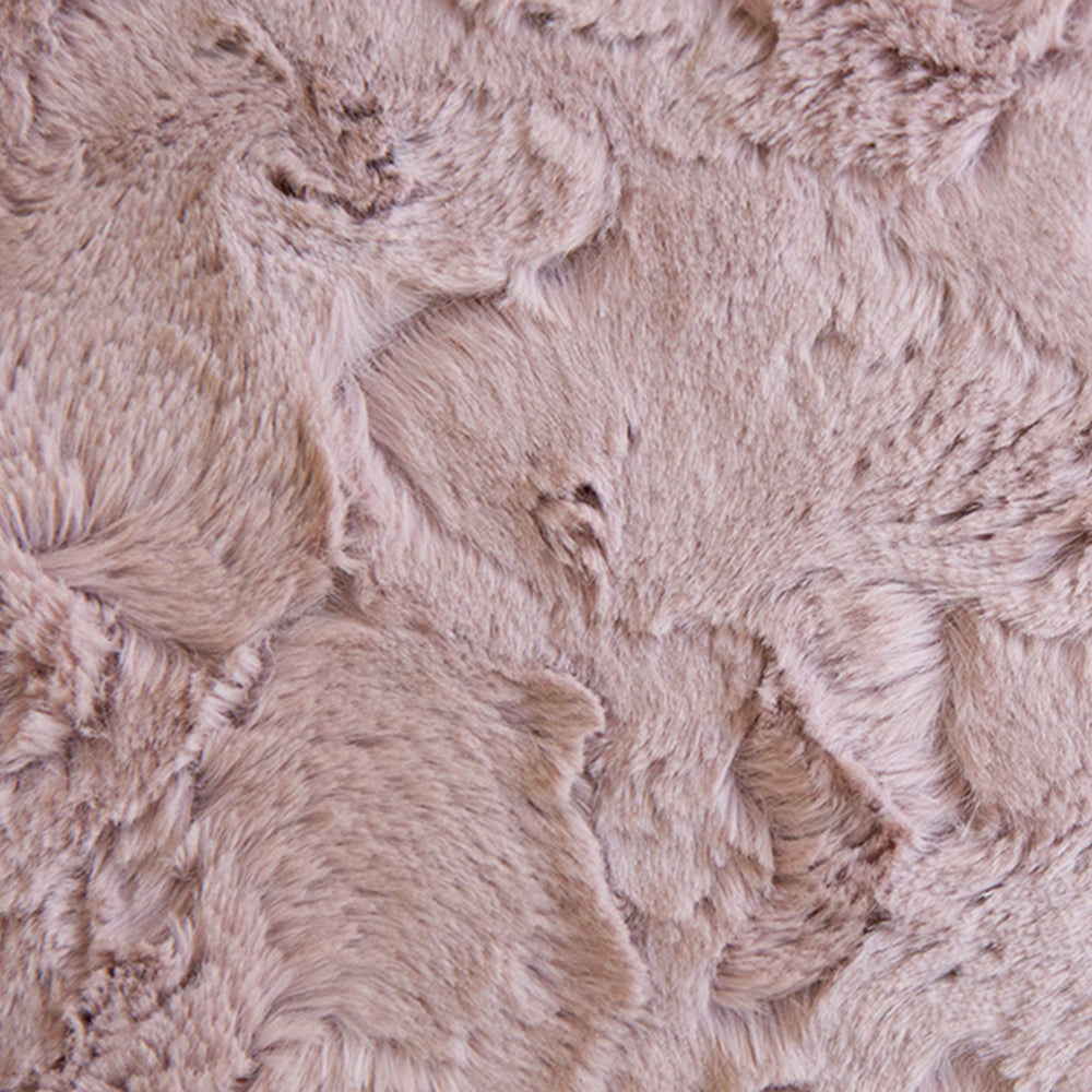 2-piece fur decorative pillow bundle by fancy & stacy