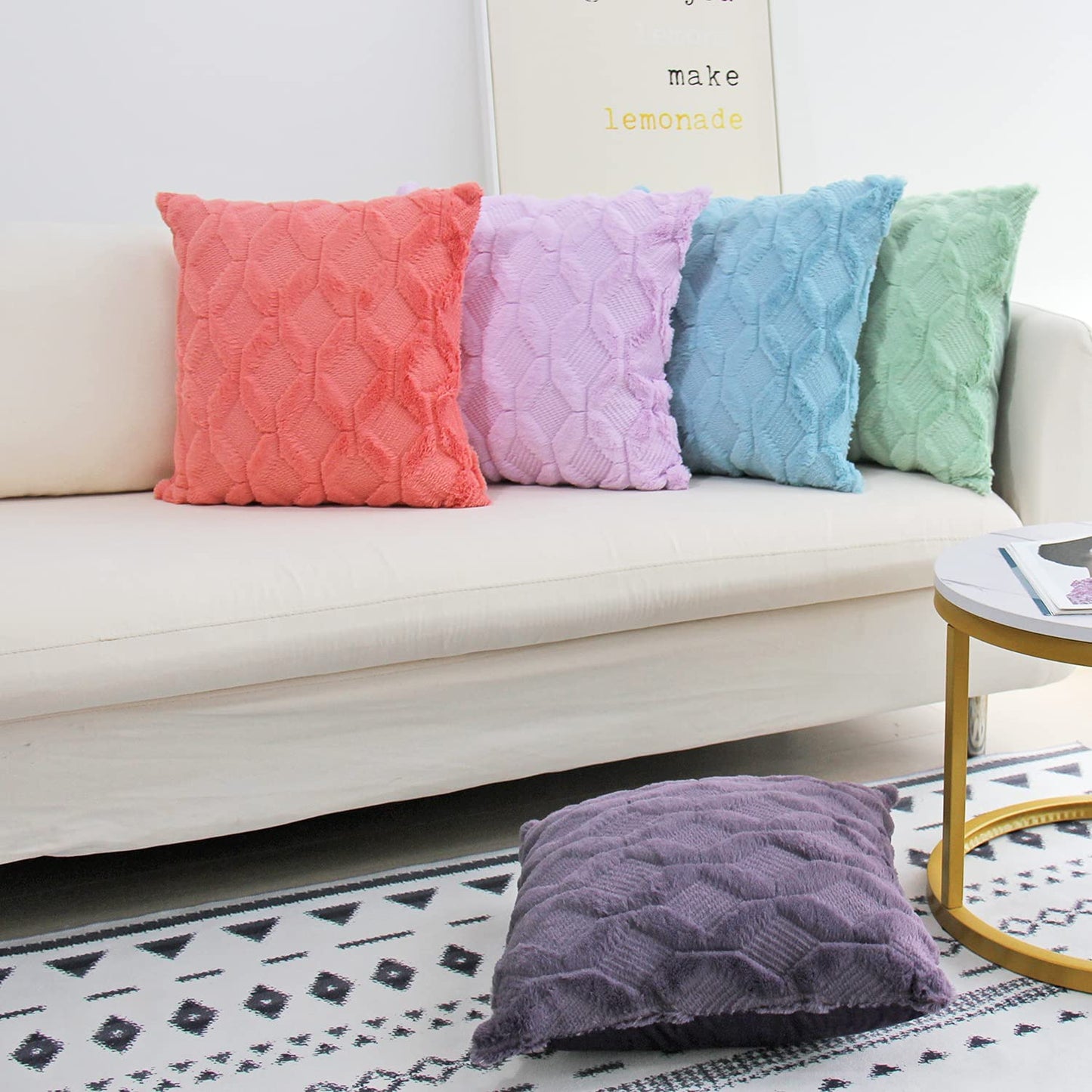 Decorative throw pillow by fancy & stacy