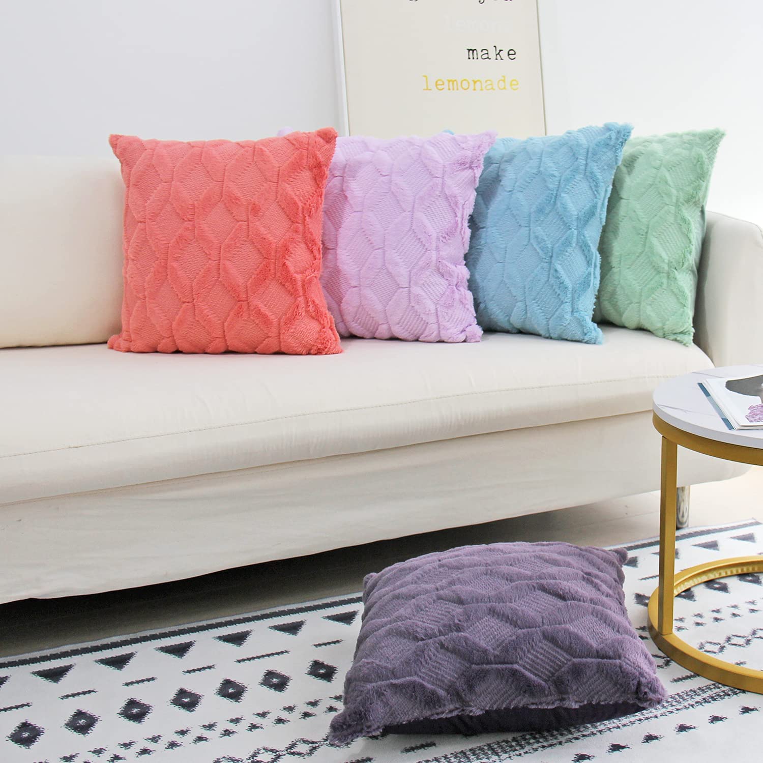 Decorative throw pillow by fancy & stacy