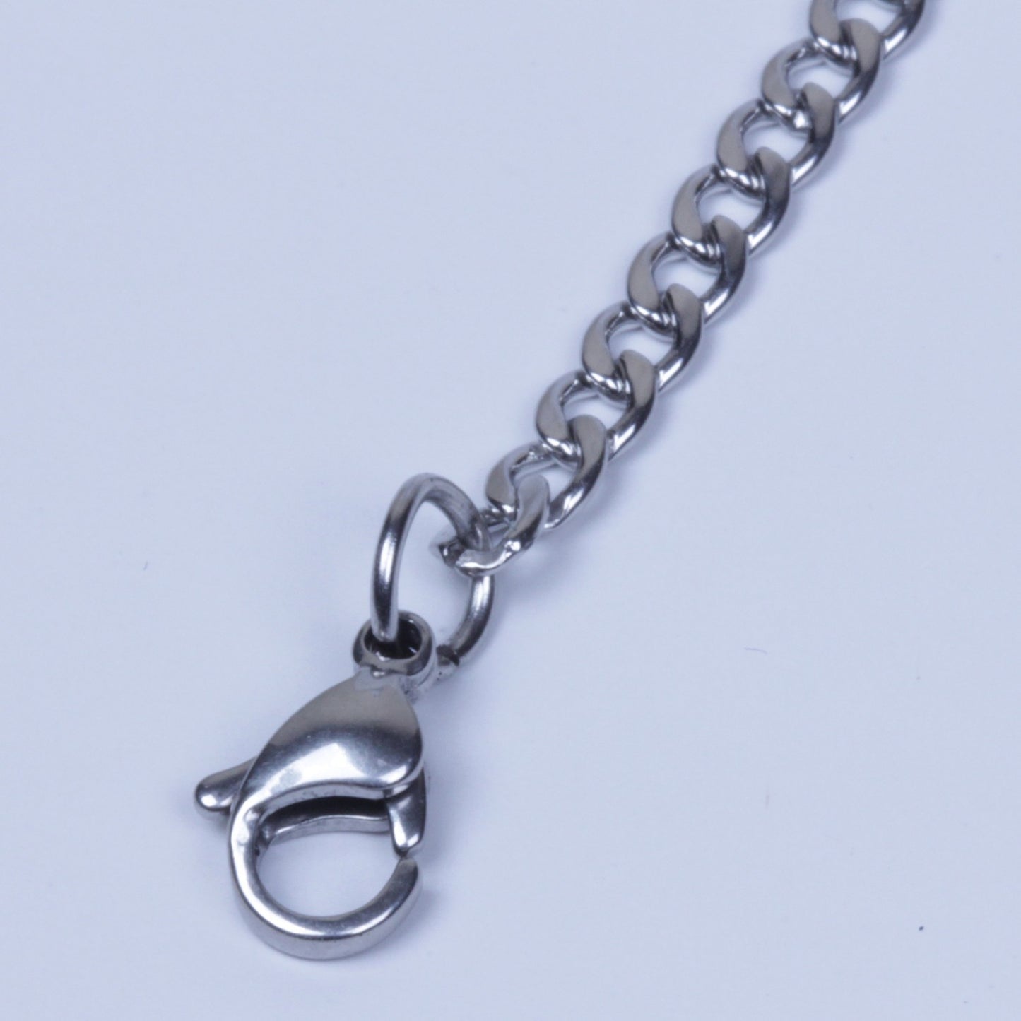 4 MM 10"-100" Silver Stainless Steel Curb Necklace Chain Sb15 USA Seller