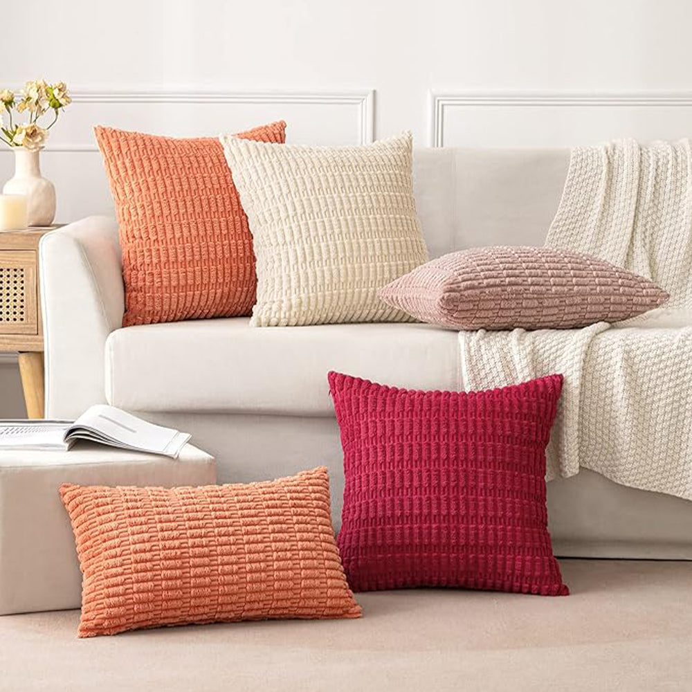 18x18 decorative throw pillow by fancy & stacy