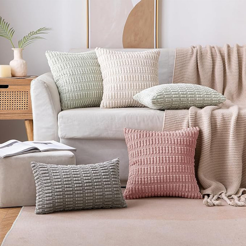 18x18 decorative throw pillow by fancy & stacy