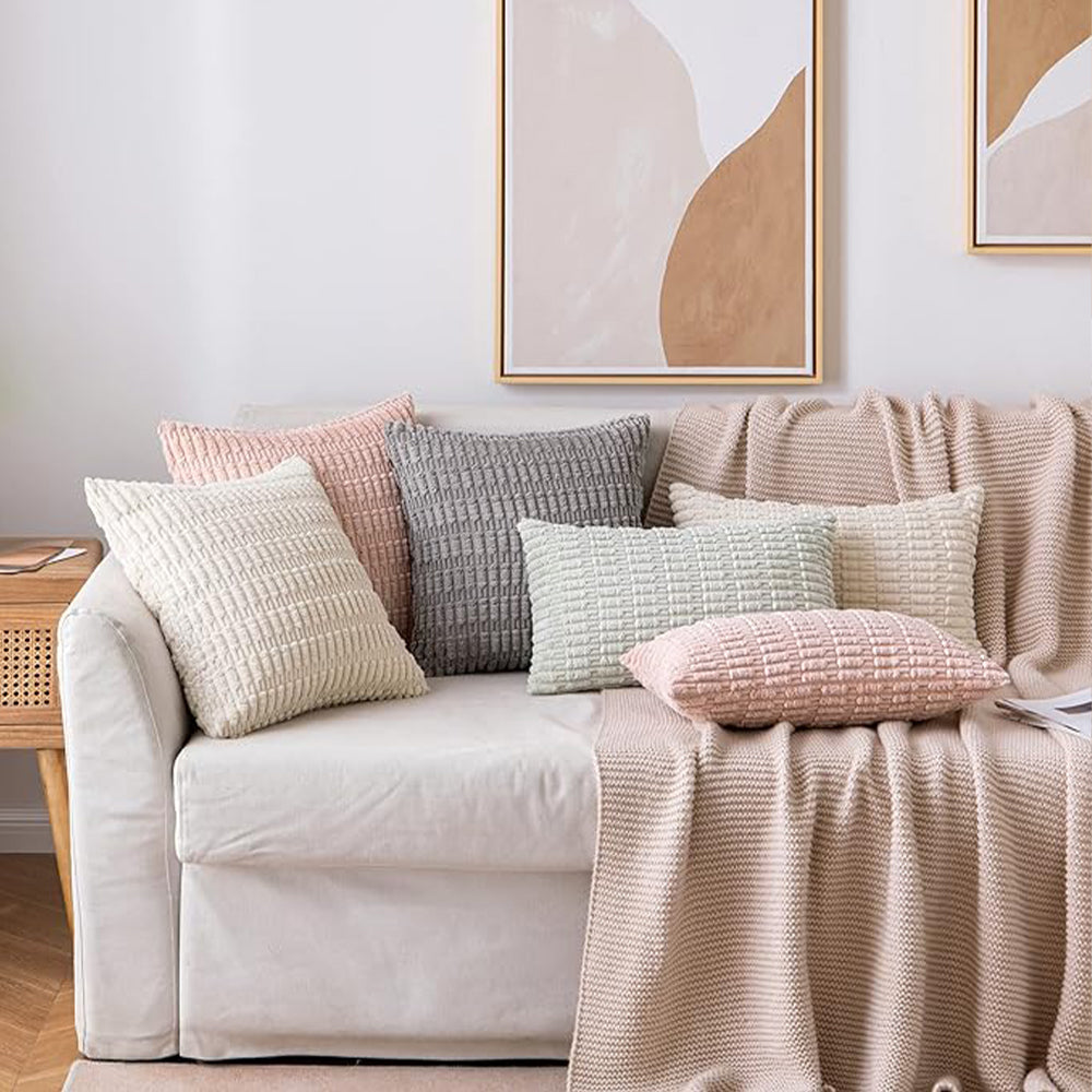 18x18 decorative throw pillow by fancy & stacy