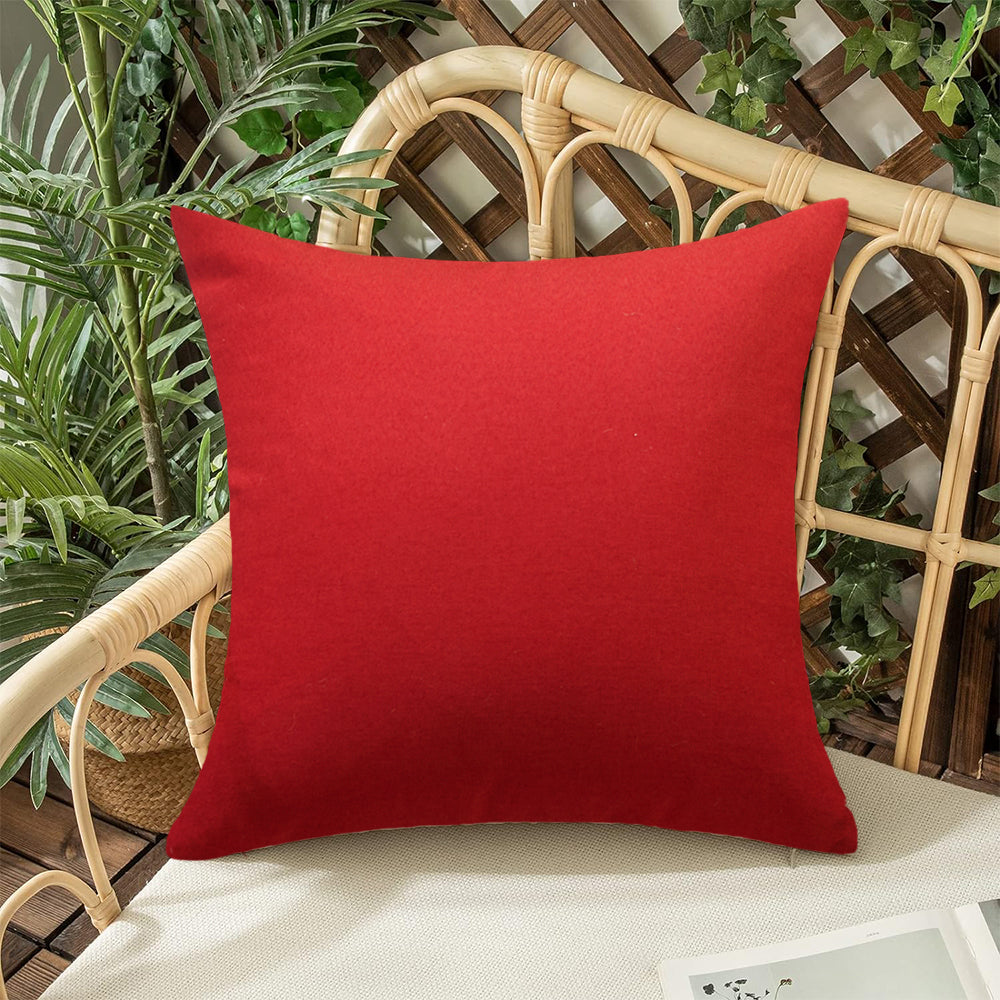 18x18 tan 2-piece pillow cover set by fancy & stacy