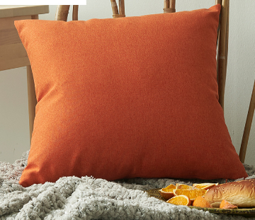 18x18 tan decorative throw pillow by fancy & stacy