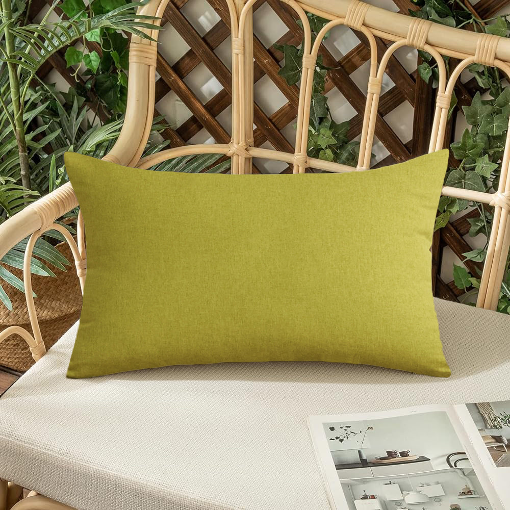 18x18 tan 2-piece pillow cover set by fancy & stacy