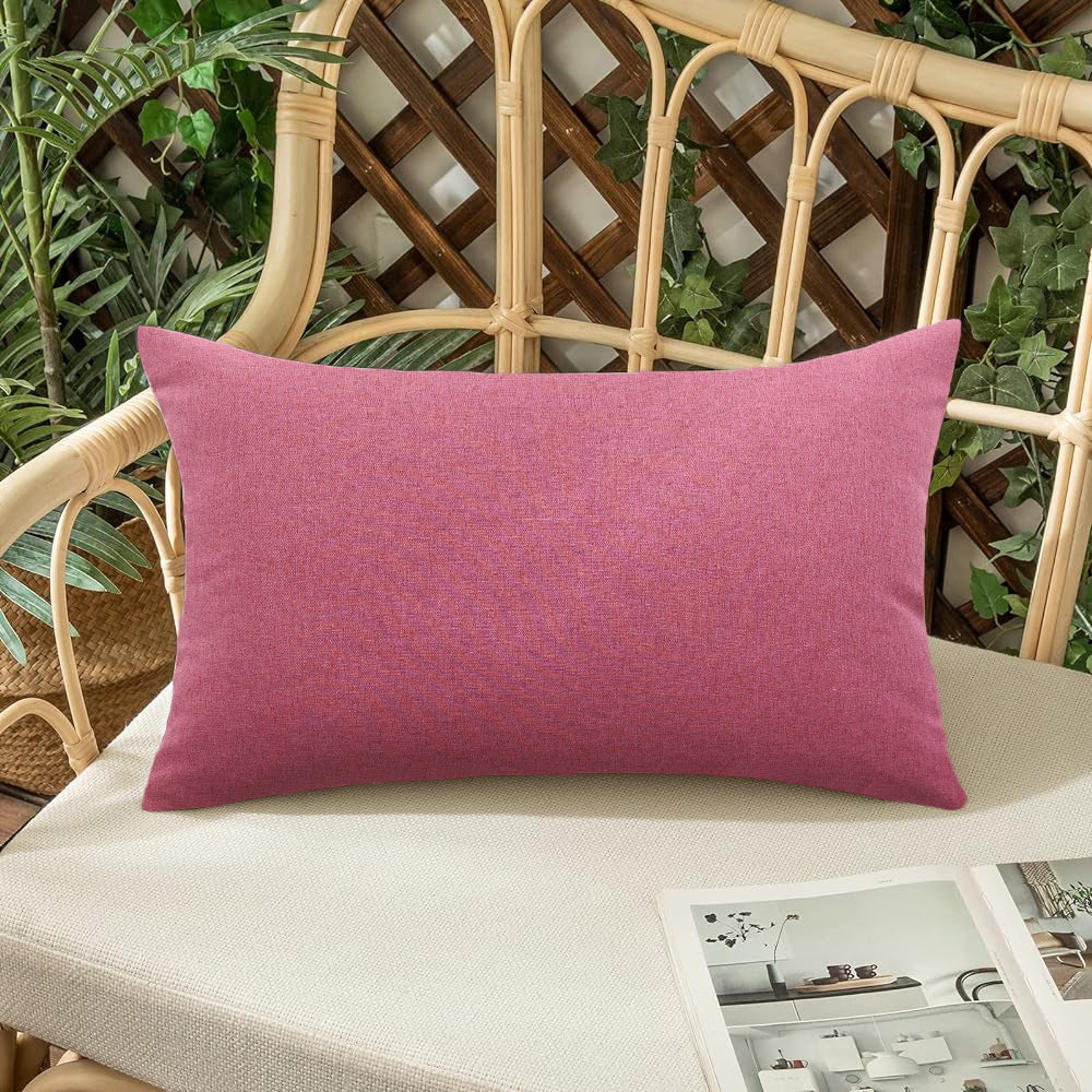 18x18 tan 2-piece pillow cover set by fancy & stacy