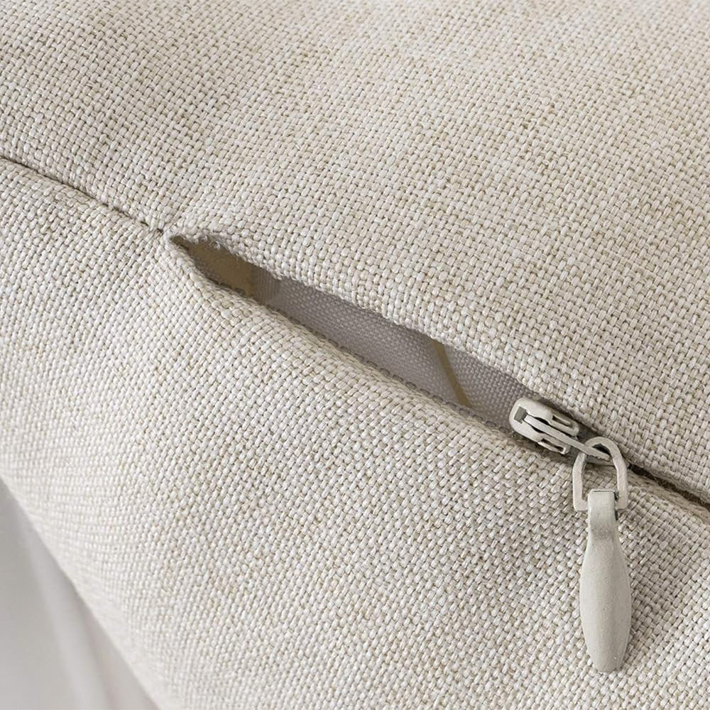 Pack of 1 Solid Color Outdoor Waterproof Throw Pillow Square 18"x18" or Rectangle 12"x20"