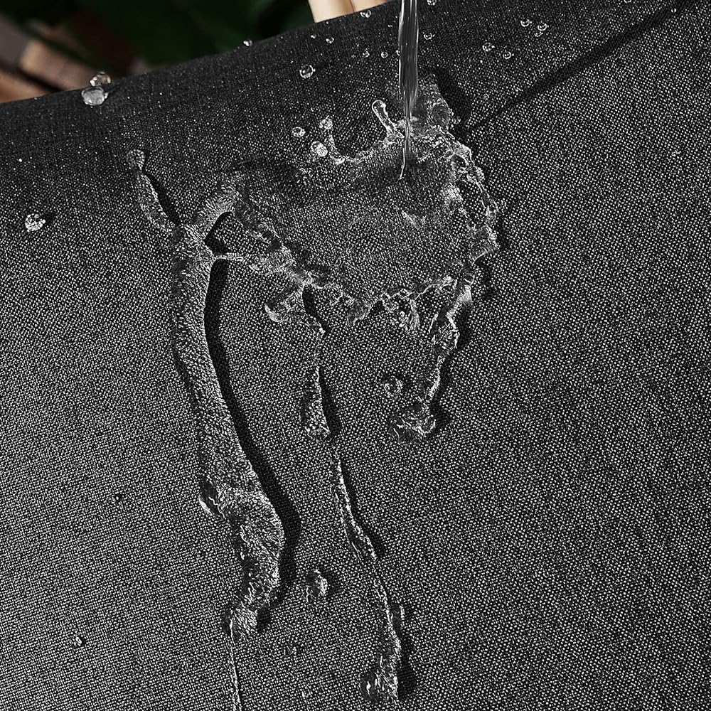 Pack of 1 Solid Color Outdoor Waterproof Throw Pillow Square 18"x18" or Rectangle 12"x20"