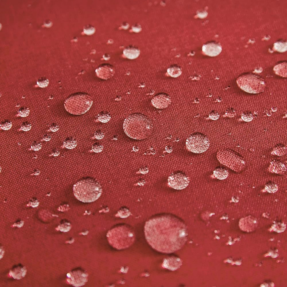 Pack of 1 Solid Color Outdoor Waterproof Throw Pillow Square 18"x18" or Rectangle 12"x20"