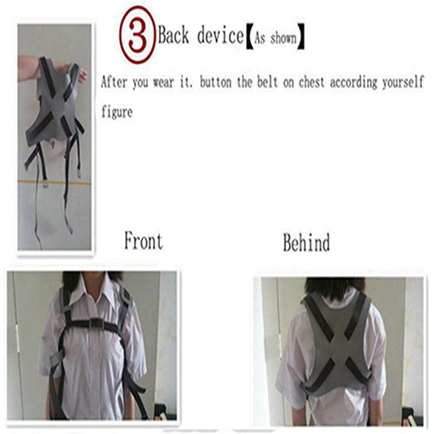 Attack on titan cosplay costume shingeki no kyojin recon corps mikasa ackerman harness belt hook