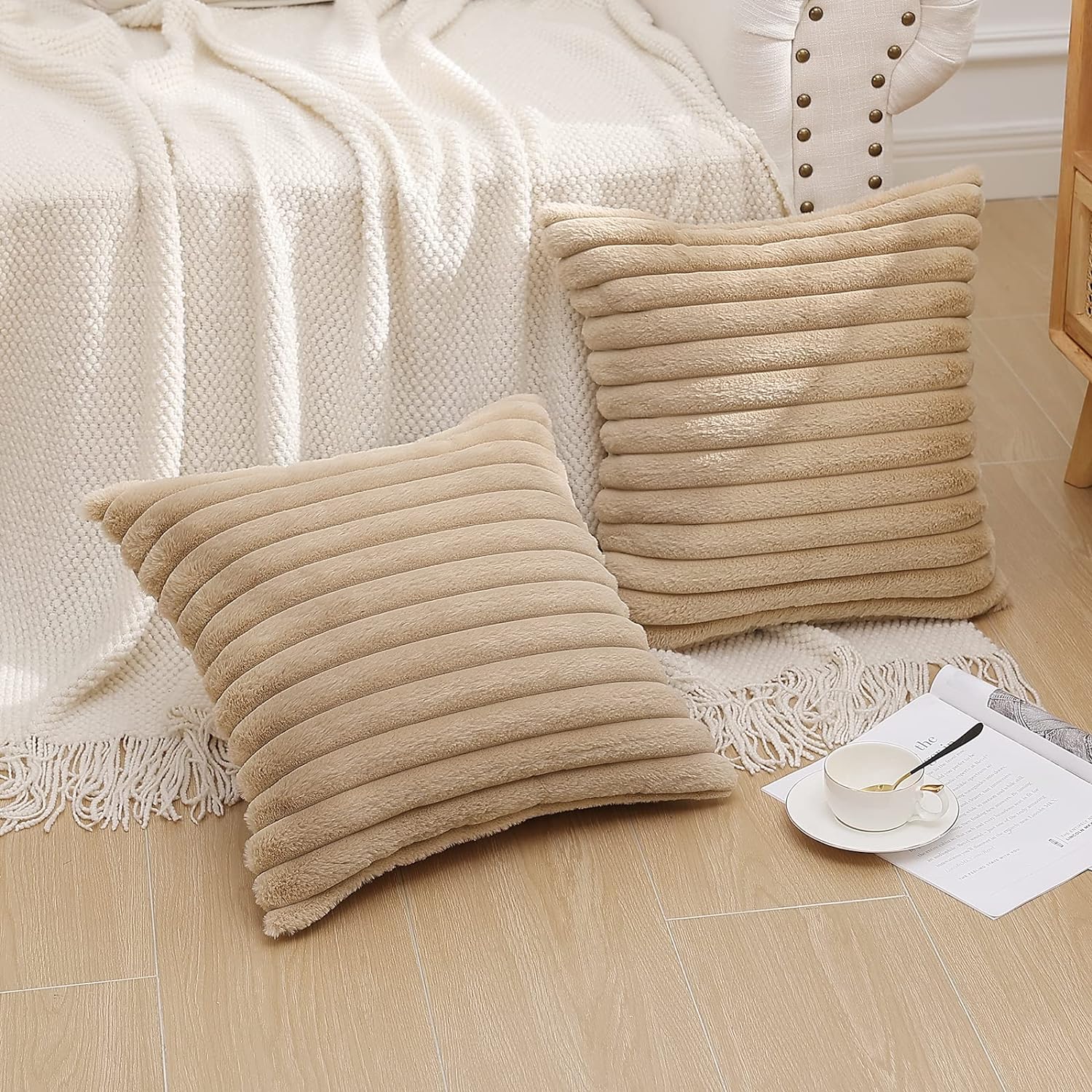 Square pillow cover by fancy & stacy home decor