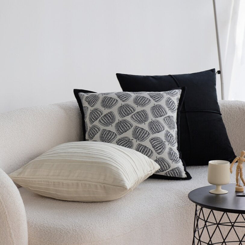 18x18 decorative throw pillow by fancy & stacy