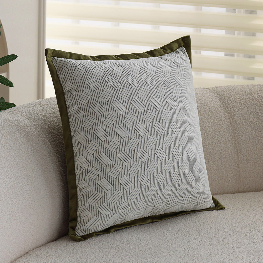 Tranquil Touches: Pack of 1 Throw Pillow with 450g Insert size of 18"x18"