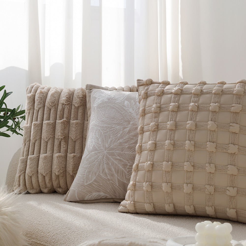 Red 2-piece pillow set with 450g inserts by fancy & stacy