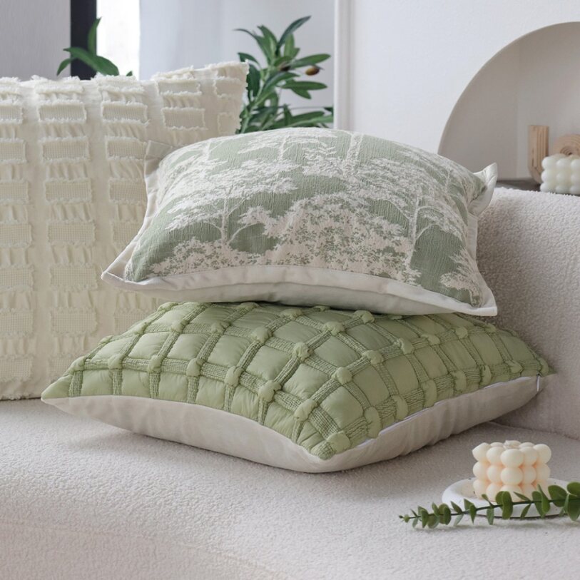 Pack of 2 18"x18" Luxurious Textured Decorative Throw Pillow Set optional of inserts